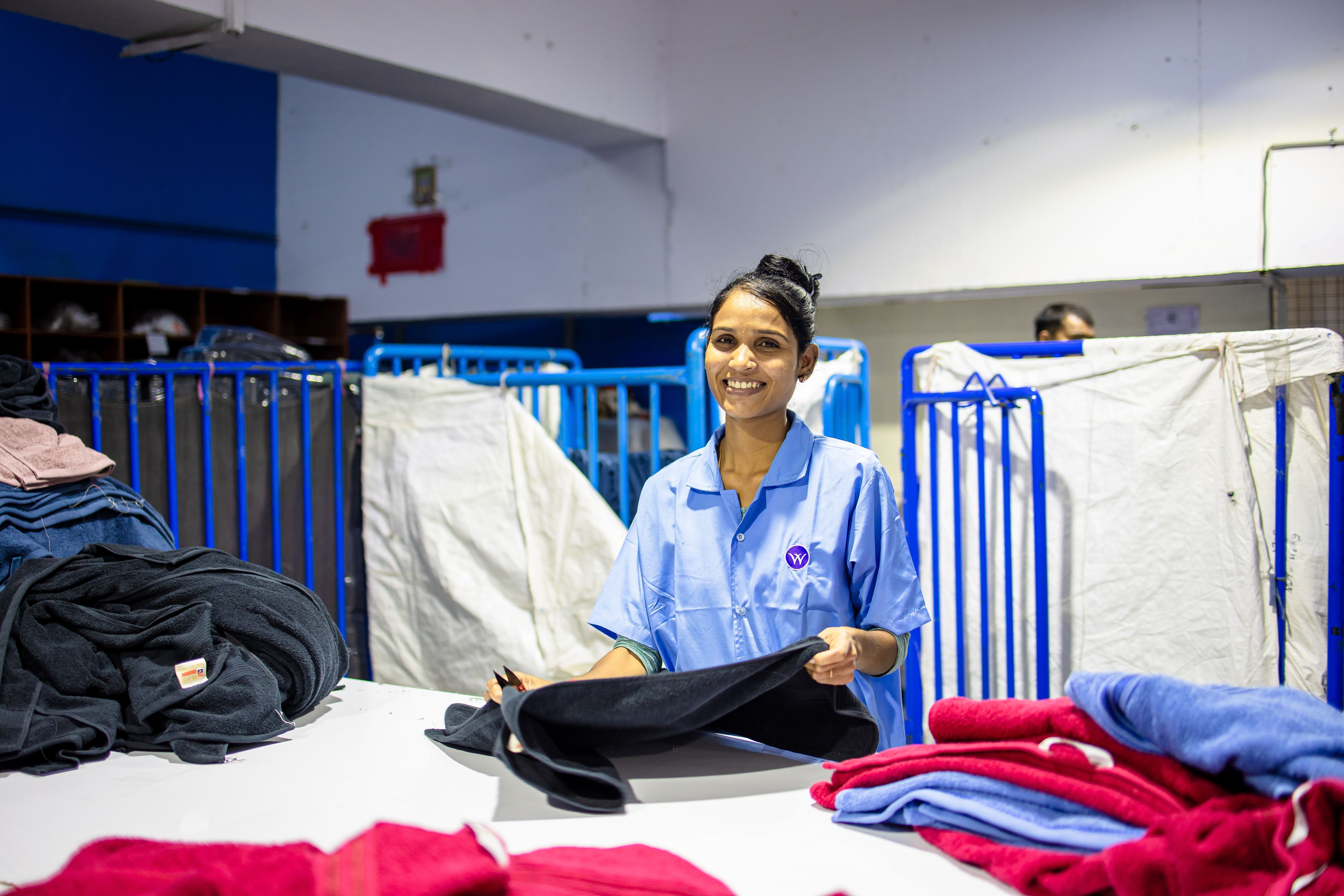 Commercial Laundry Pickup Service