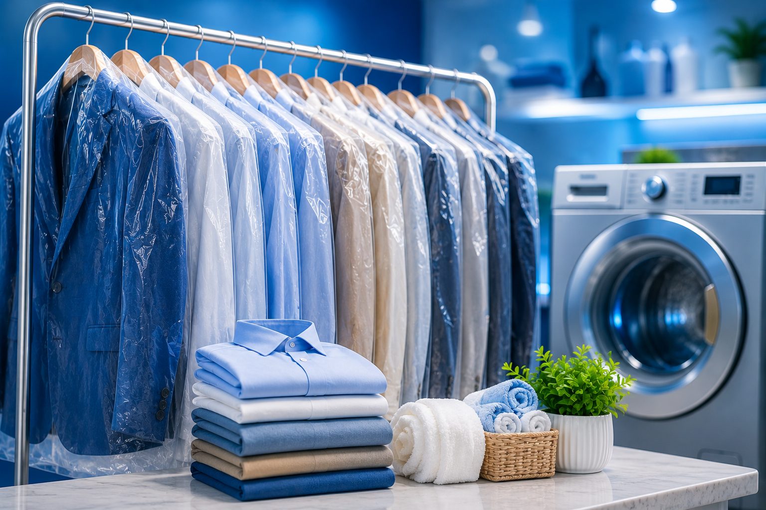 Dry Cleaning Suits & Silks