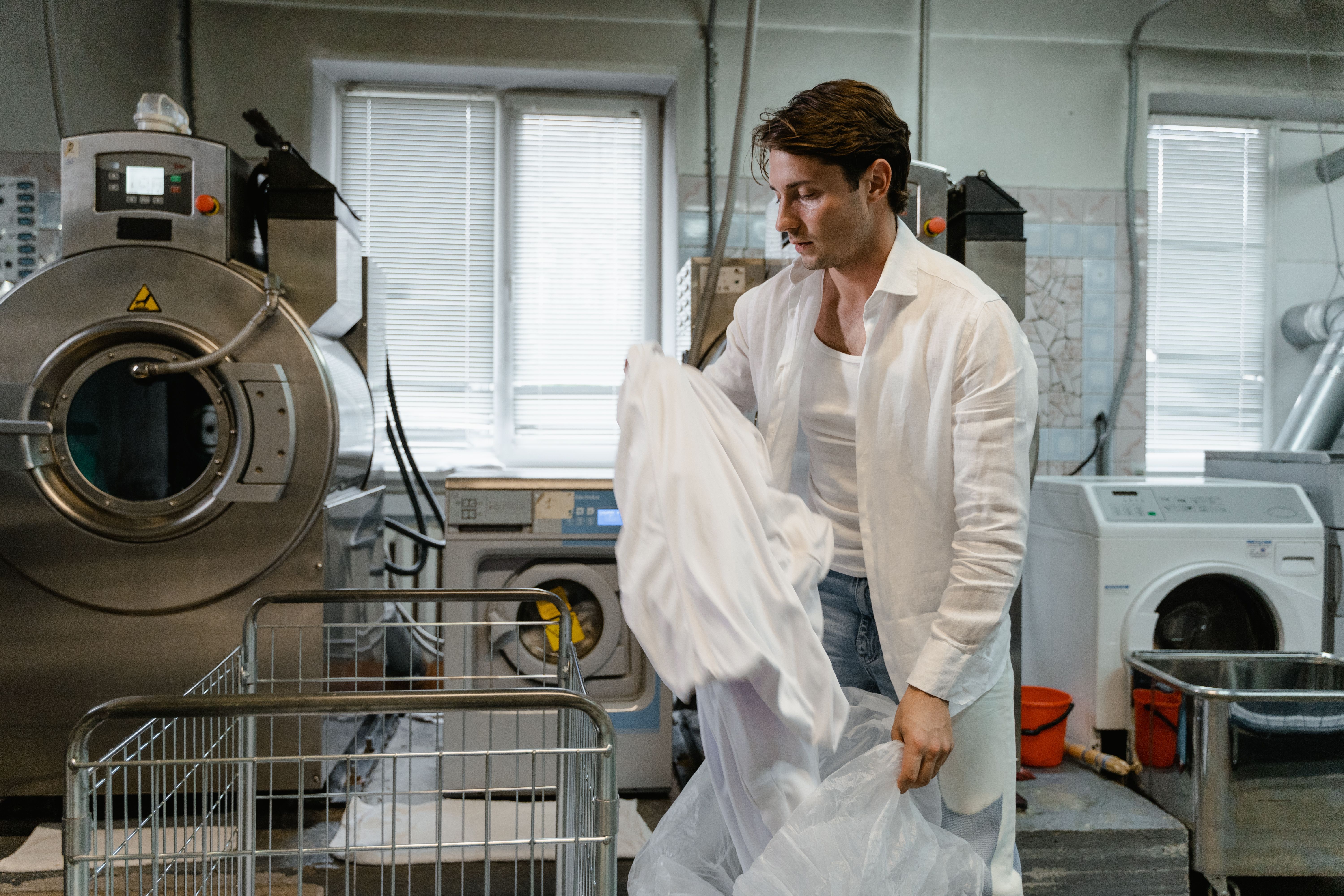 Commercial Laundry Stack