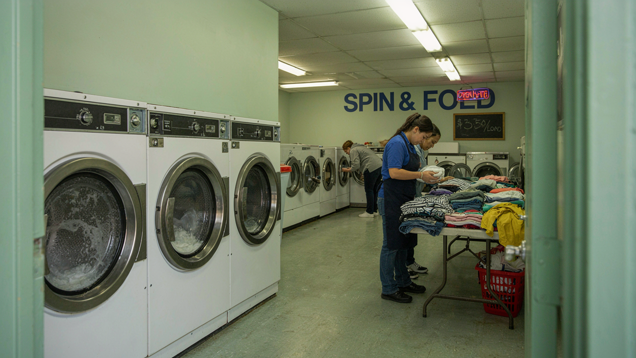 Laundry Service Stack